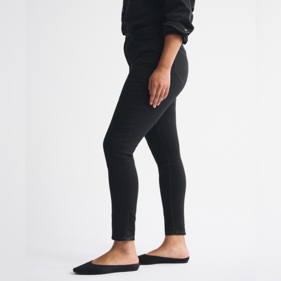 Abercrombie & Fitch Curve Love High Rise Super Skinny Ankle Jean - Picture 8 of 10